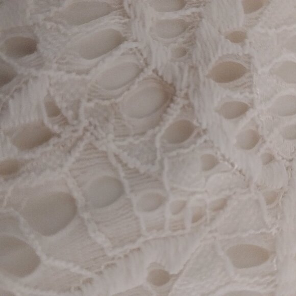 Lilly Pulitzer Dress Off White Midi Lace Size 6 - Picture 9 of 11